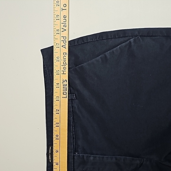 Talbots Perfect Skimmer Pant Navy Sz 10 Excellent - Picture 10 of 12